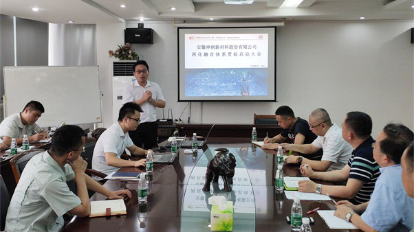 公司召开两化融合管理体系贯标启动大会暨培训会